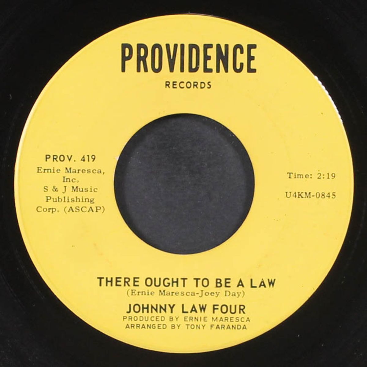 call on me / there ought to be a law by JOHNNY LAW FOUR