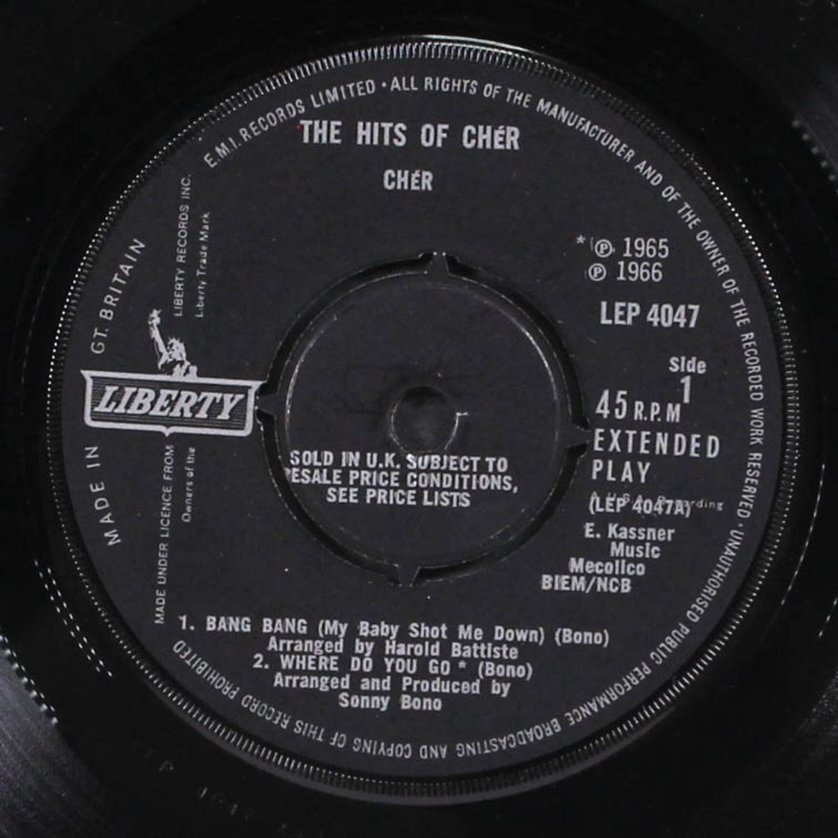 hits of cher by CHER