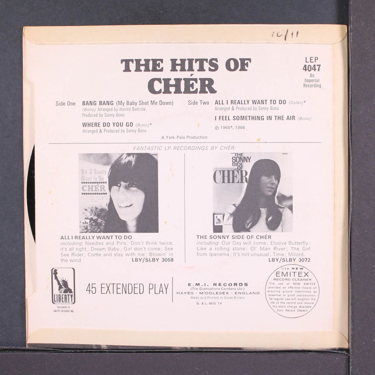 hits of cher by CHER