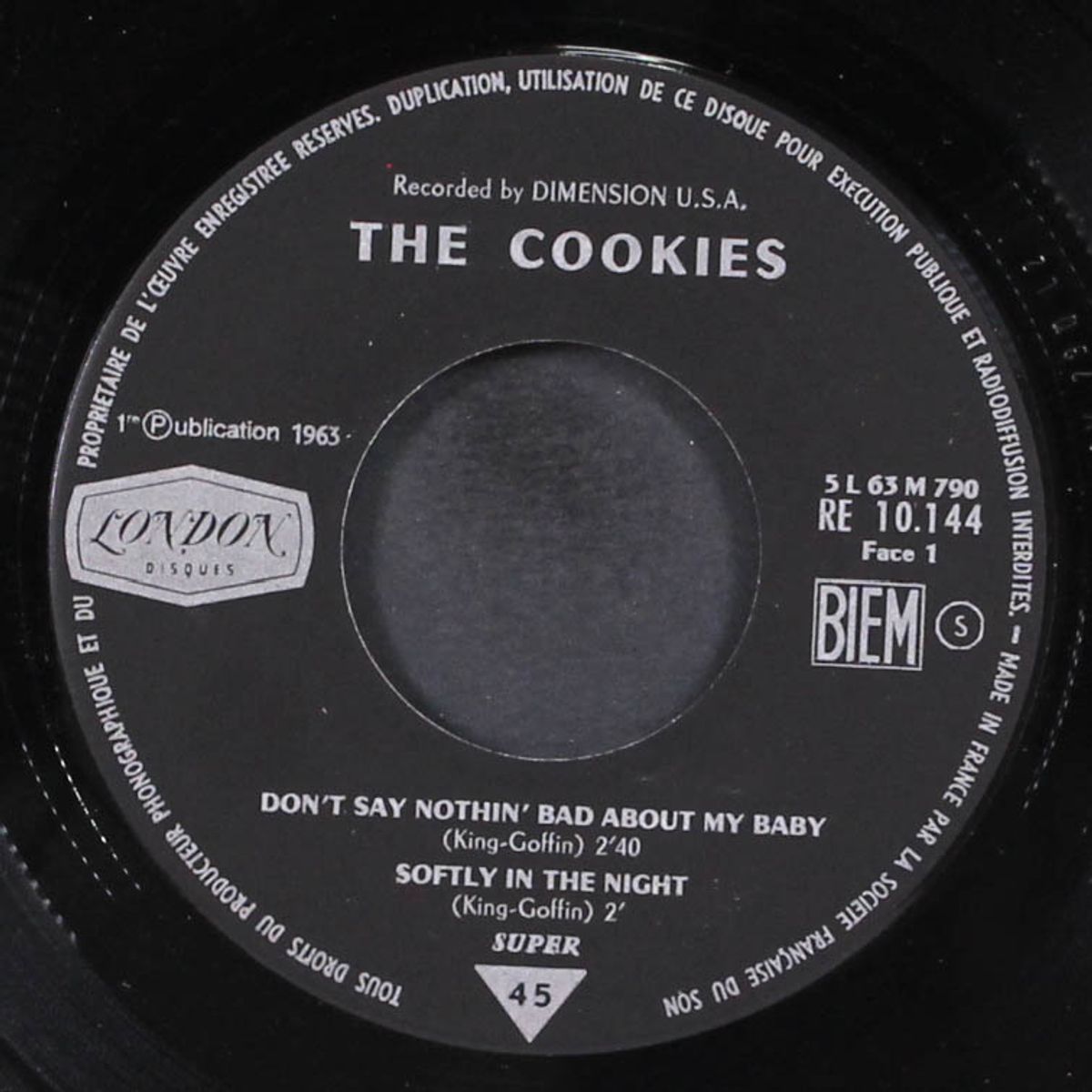 don't say nothin' about my baby by COOKIES