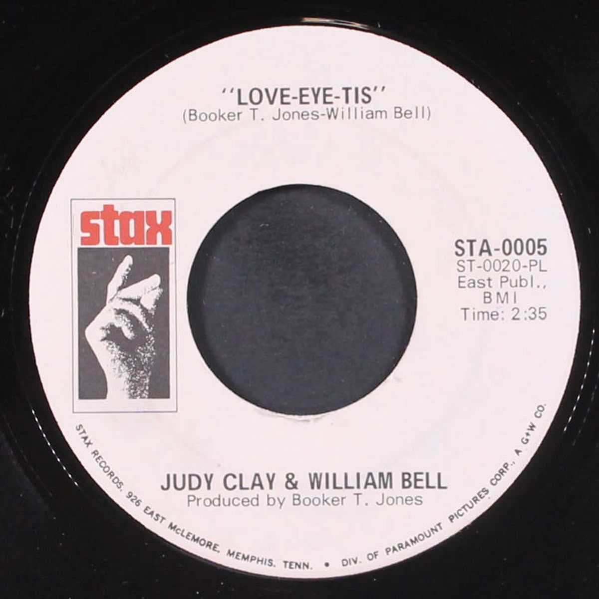 private number / love-eye-tis by JUDY CLAY & WILLIAM BELL