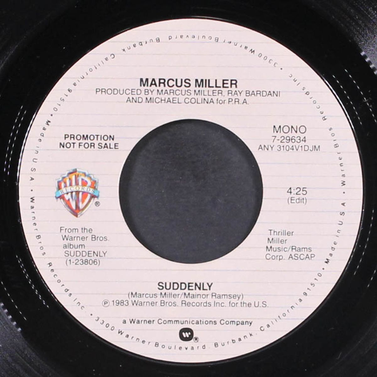 suddenly / mono by MARCUS MILLER