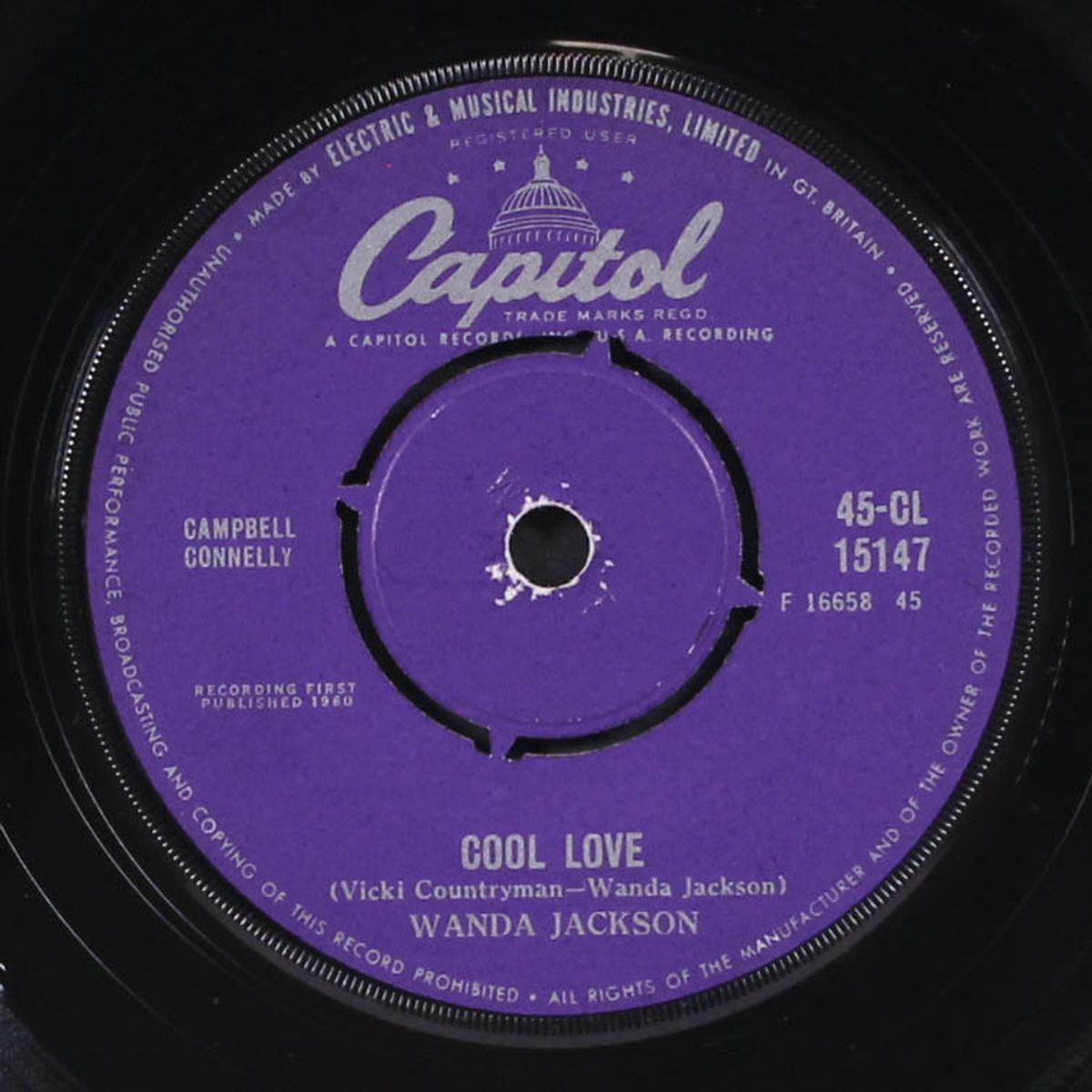 let's have a party / cool love by WANDA JACKSON