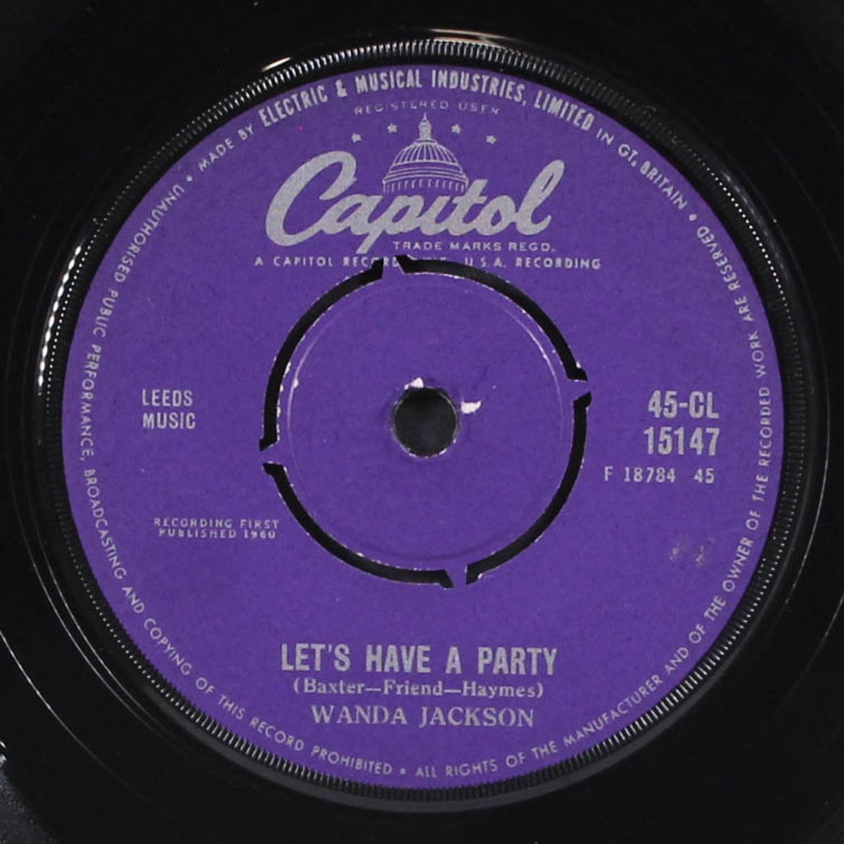 let's have a party / cool love by WANDA JACKSON