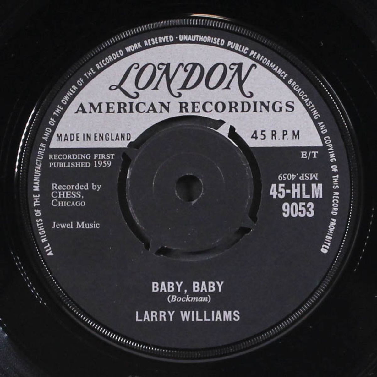 get ready / baby, baby by LARRY WILLIAMS