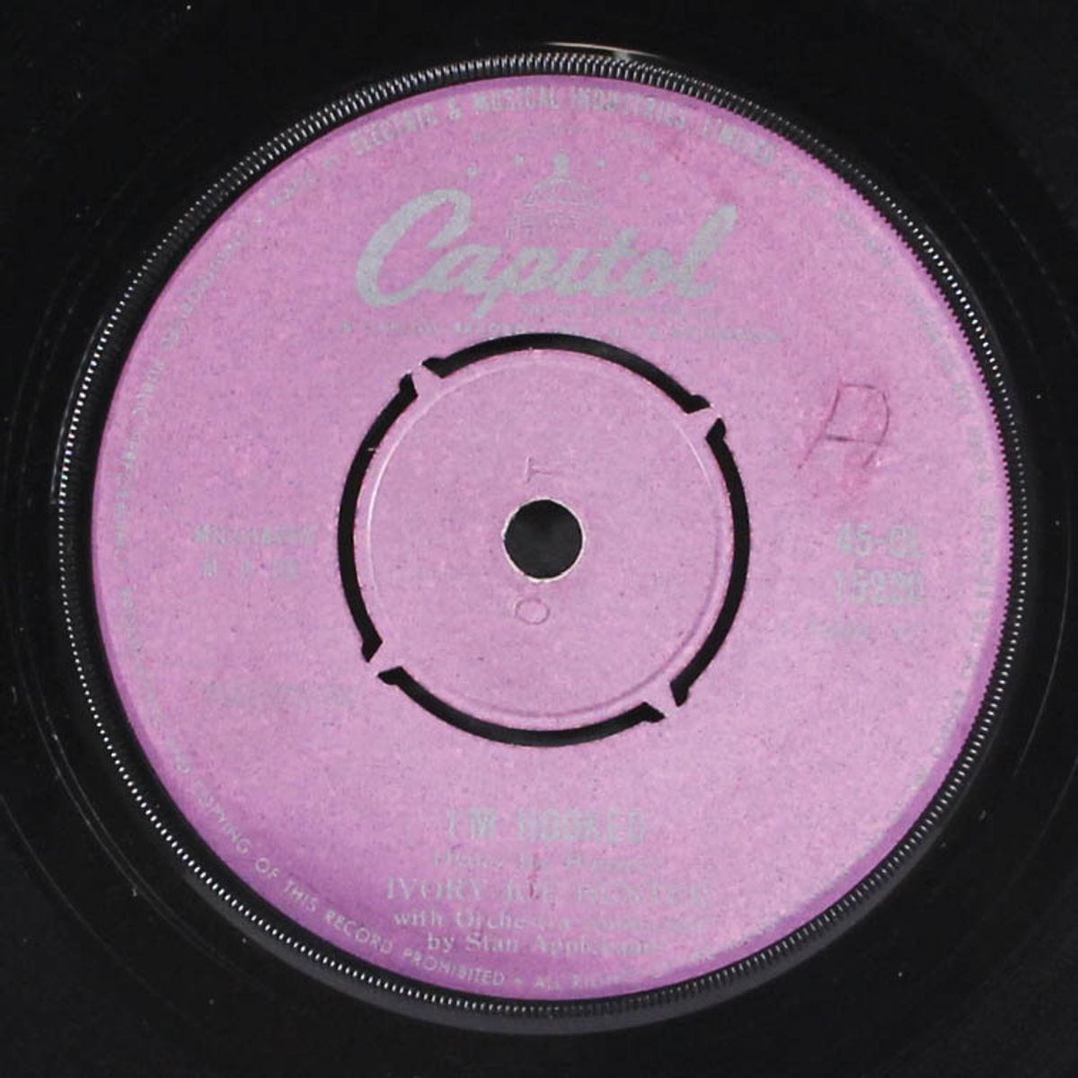 i'm hooked / because i love you by IVORY JOE HUNTER