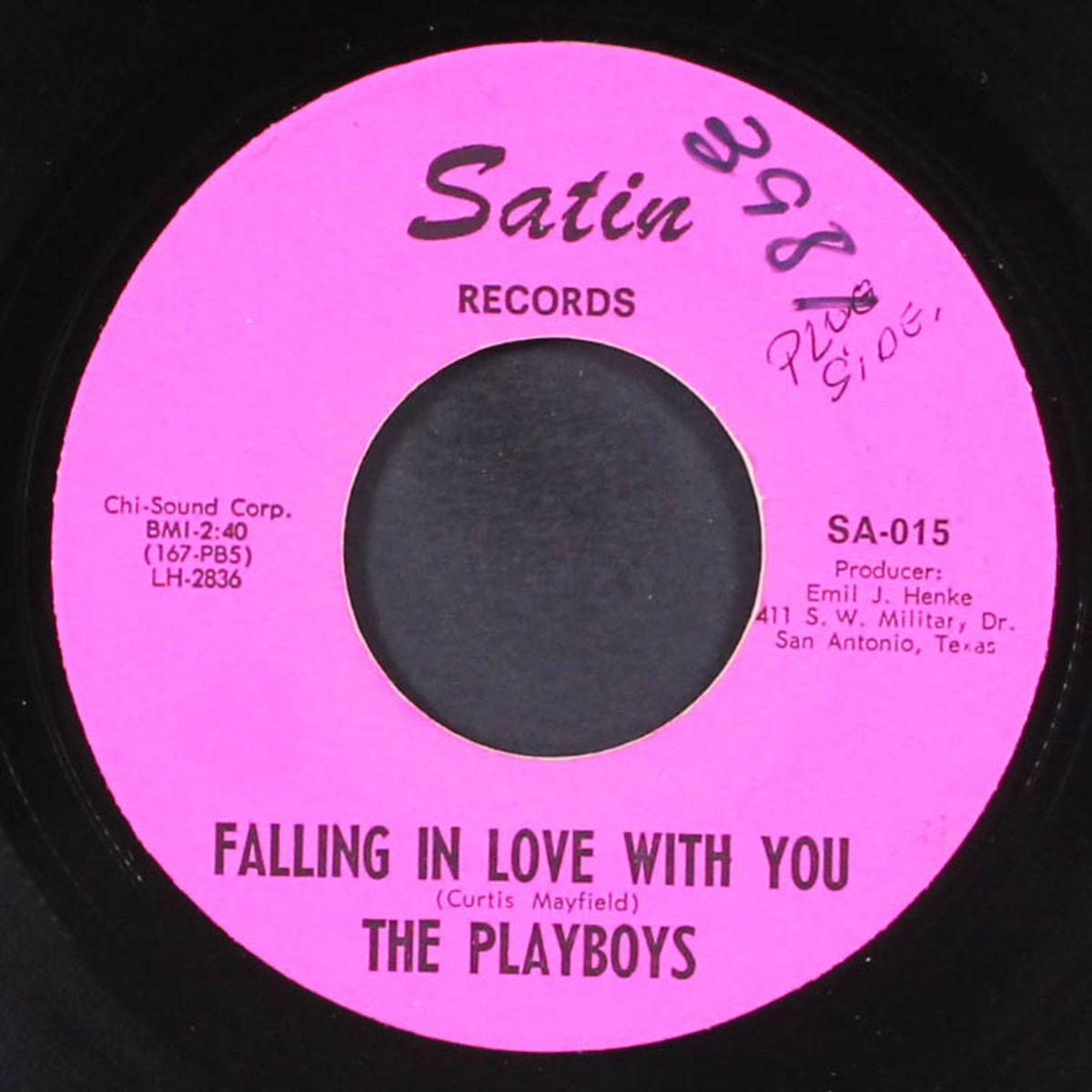 falling in love with you / let them talk by PLAYBOYS