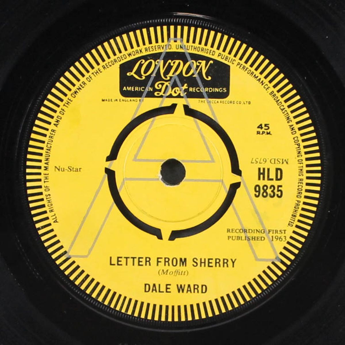 letter from sherry / oh julie by DALE WARD