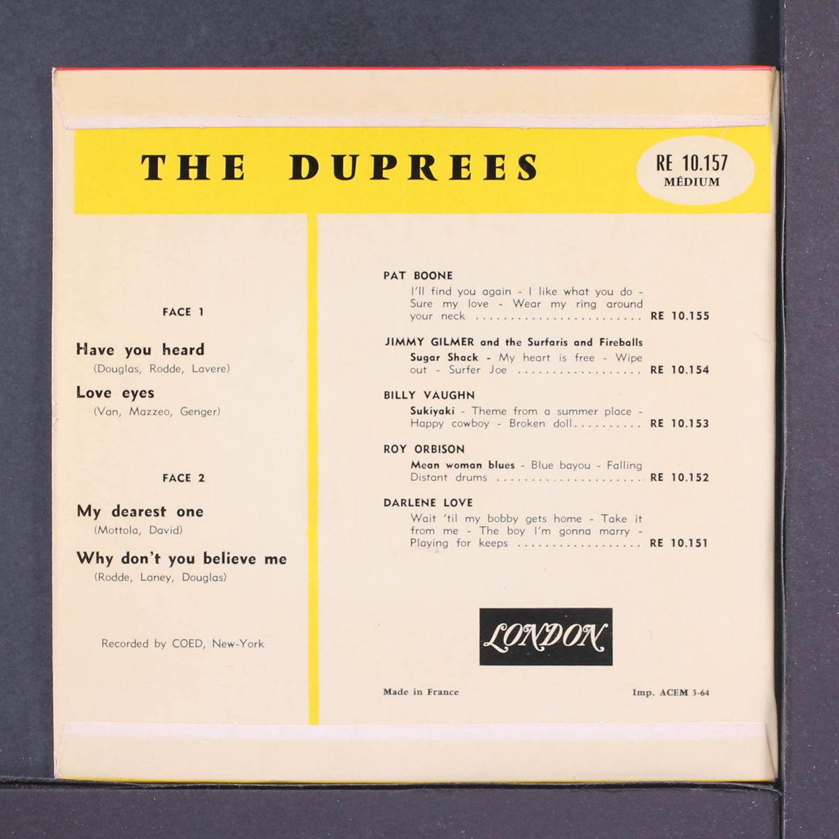 have you heard by DUPREES