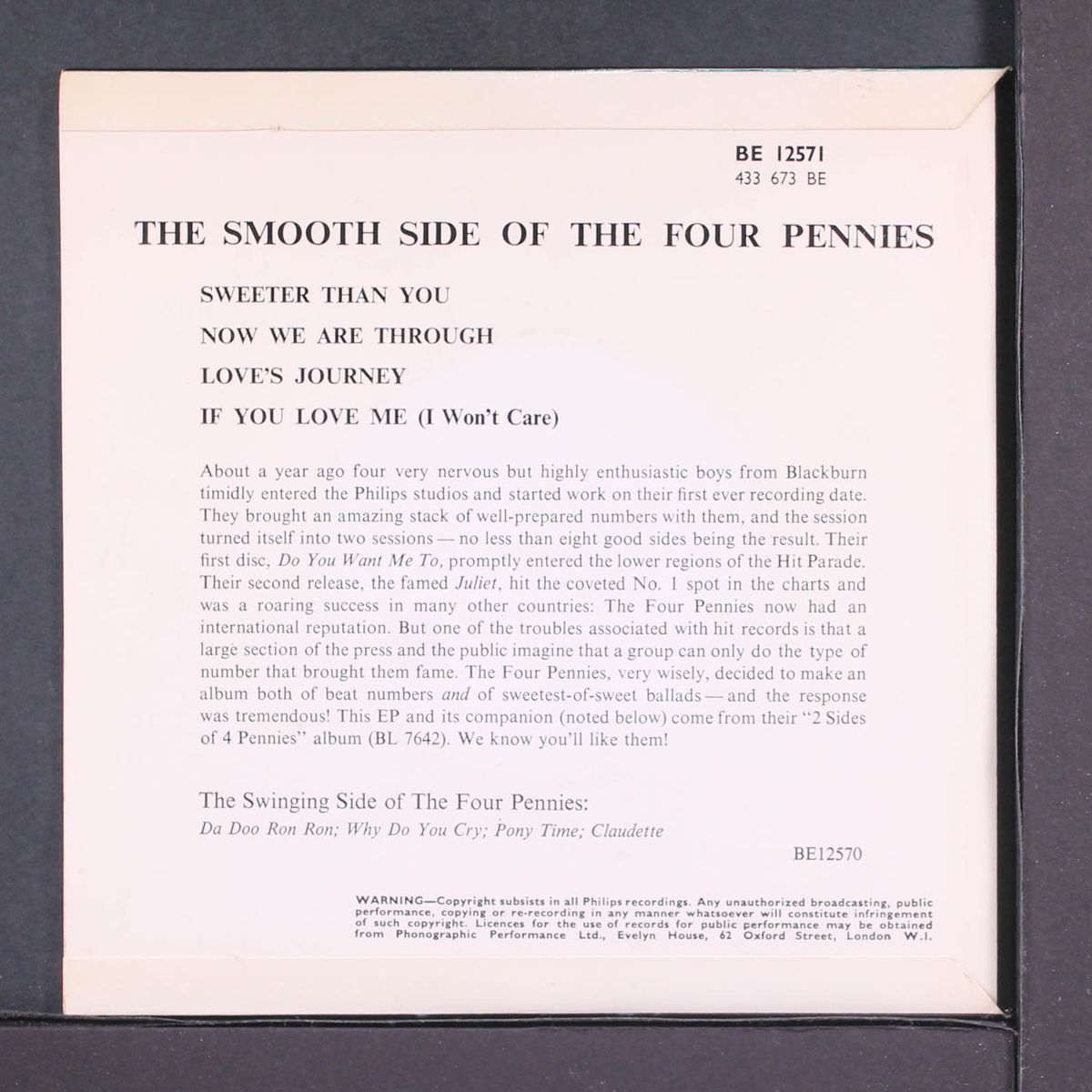 the smooth side of by FOUR PENNIES