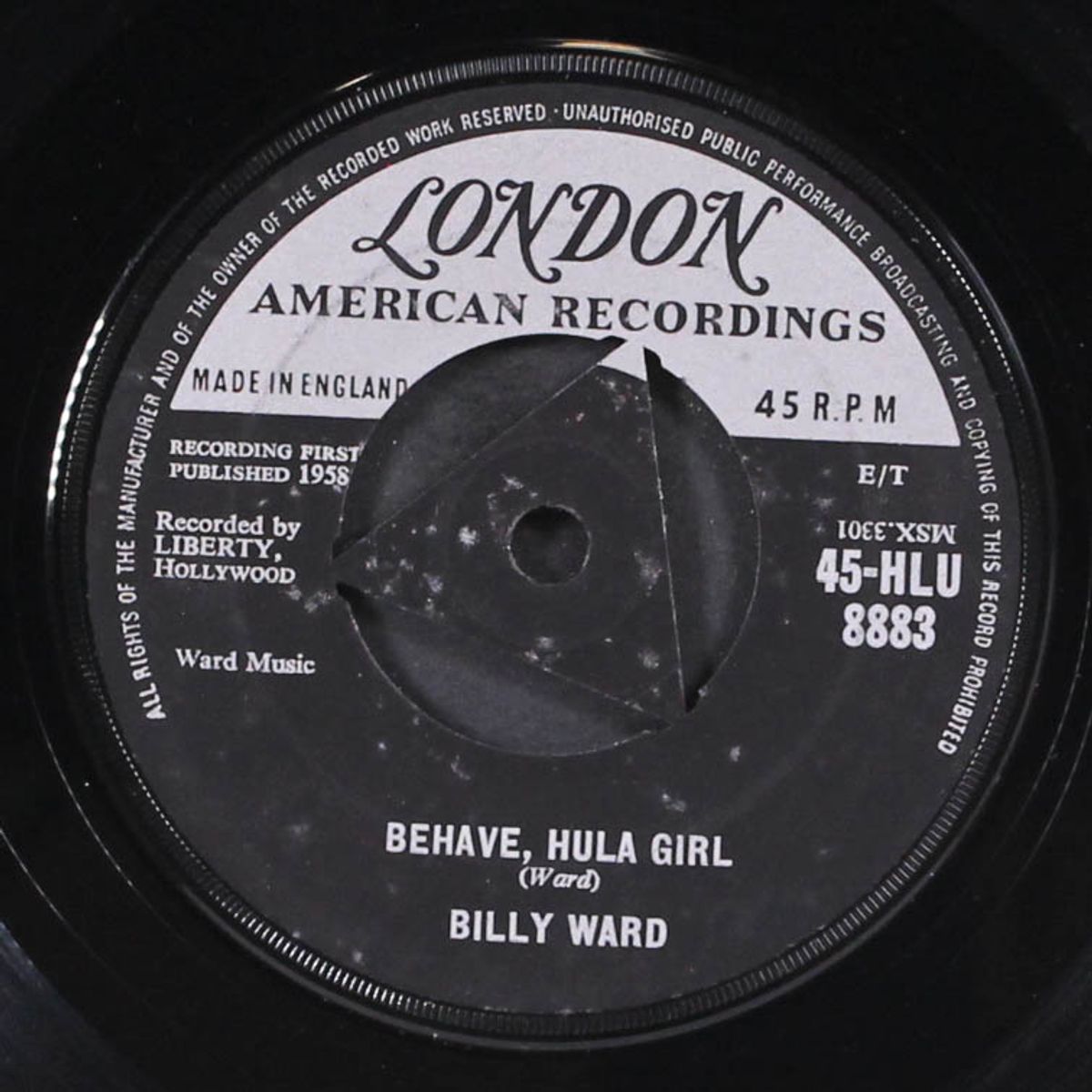 please don't say no / behave, hula girl by BILLY WARD & DOMINOES