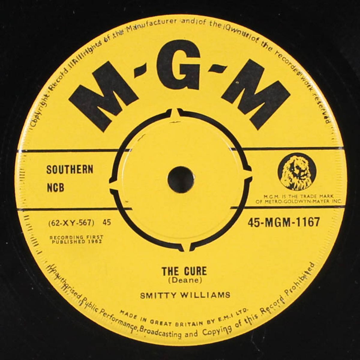 the cure by SMITTY WILLIAMS