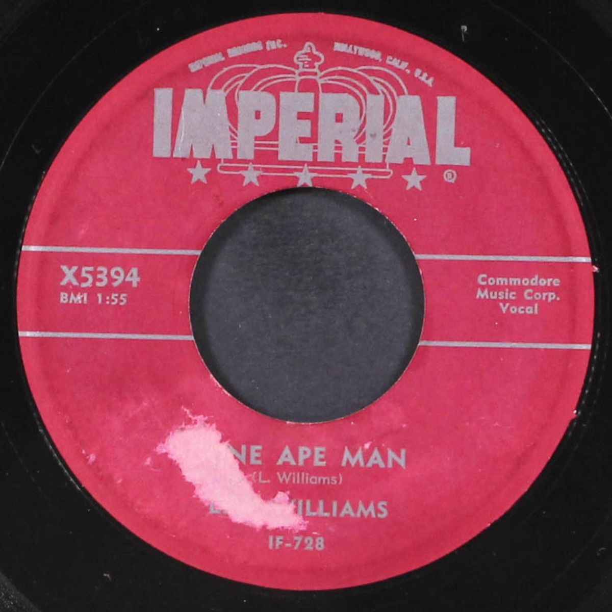 cat talk / gone ape man by LEW WILLIAMS