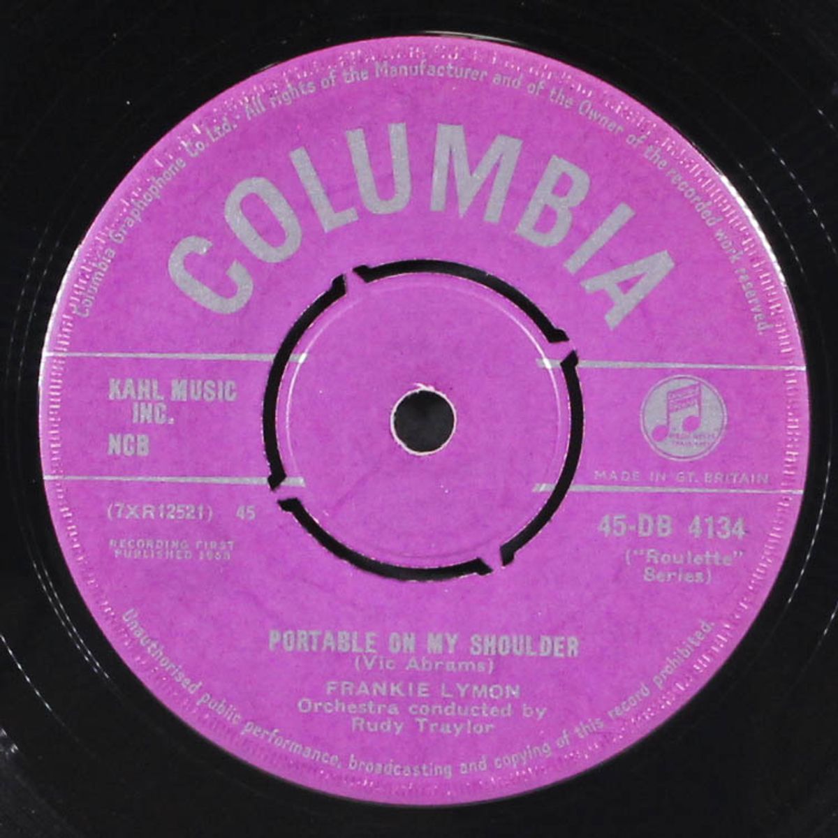 mama don't allow it / portable on my shoulder by FRANKIE LYMON