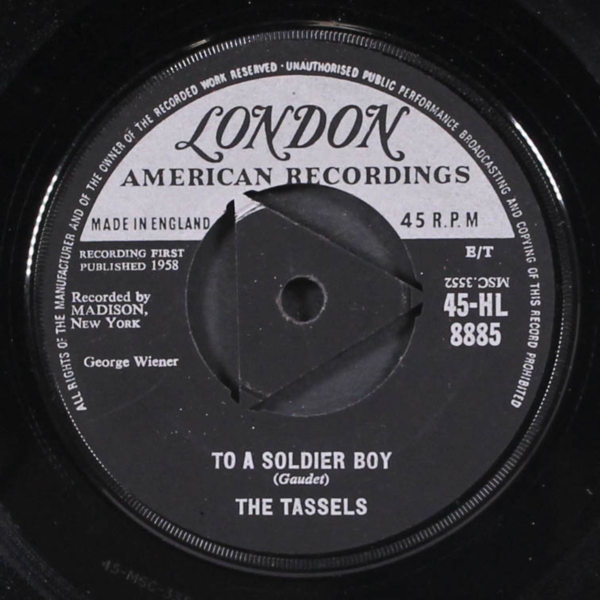 to a soldier boy / the boy for me by TASSELS