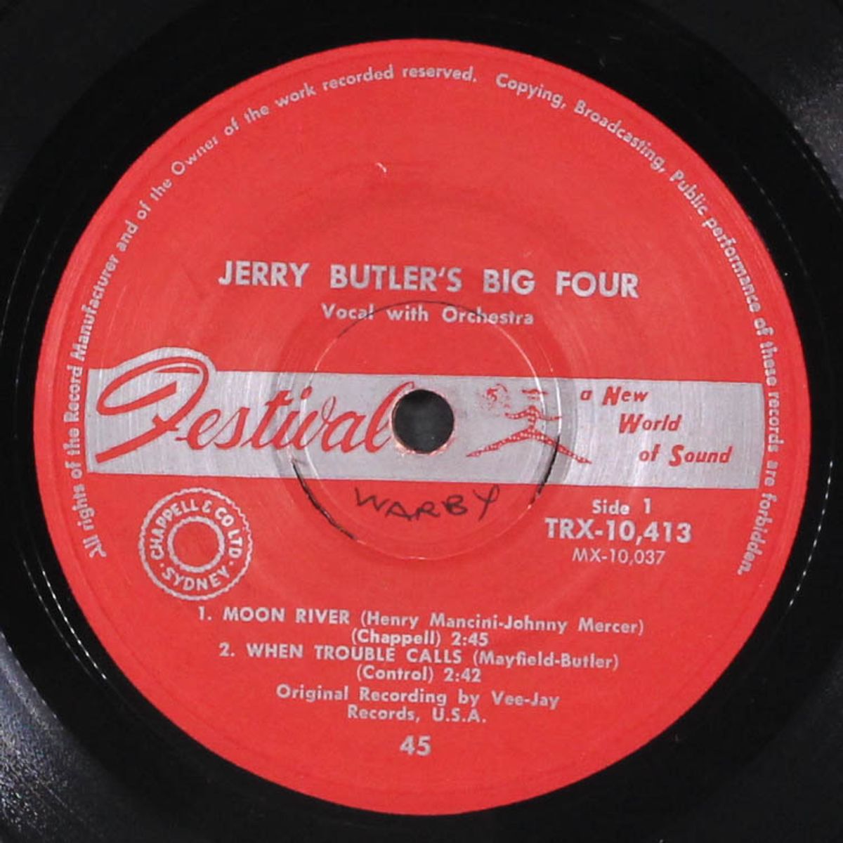 big four by JERRY BUTLER