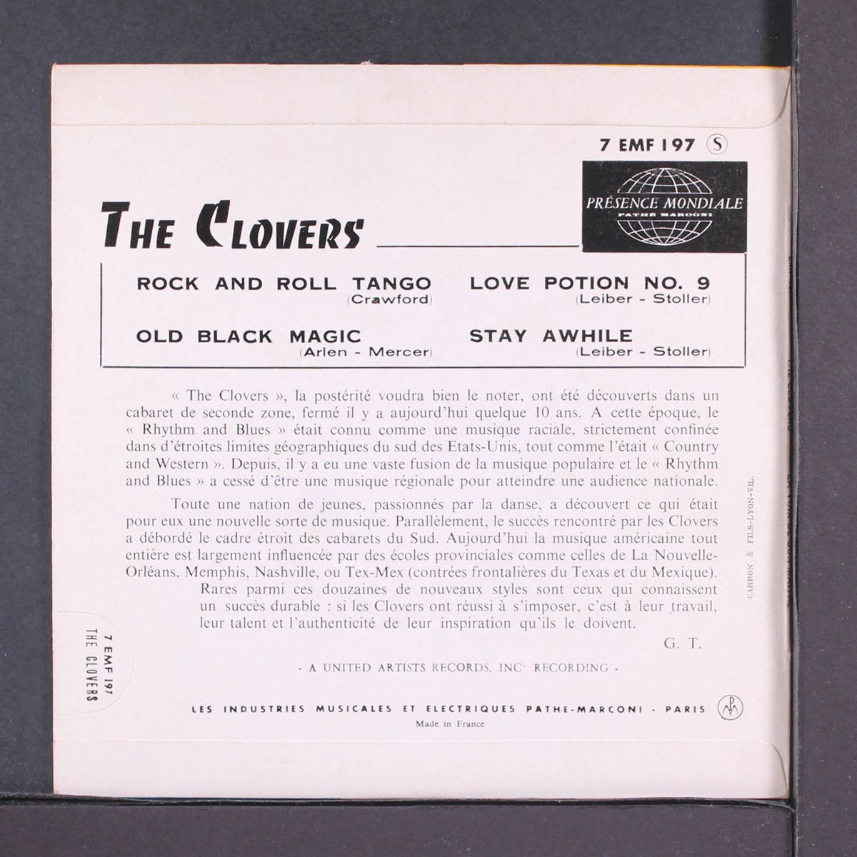 rock and roll tango by CLOVERS