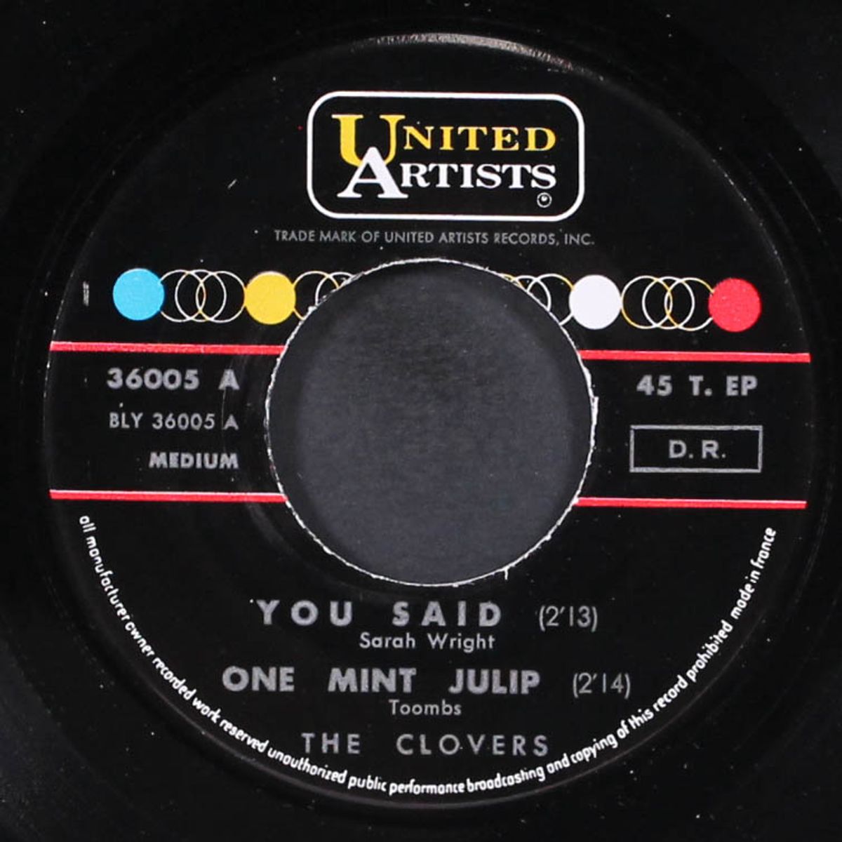 you said by CLOVERS