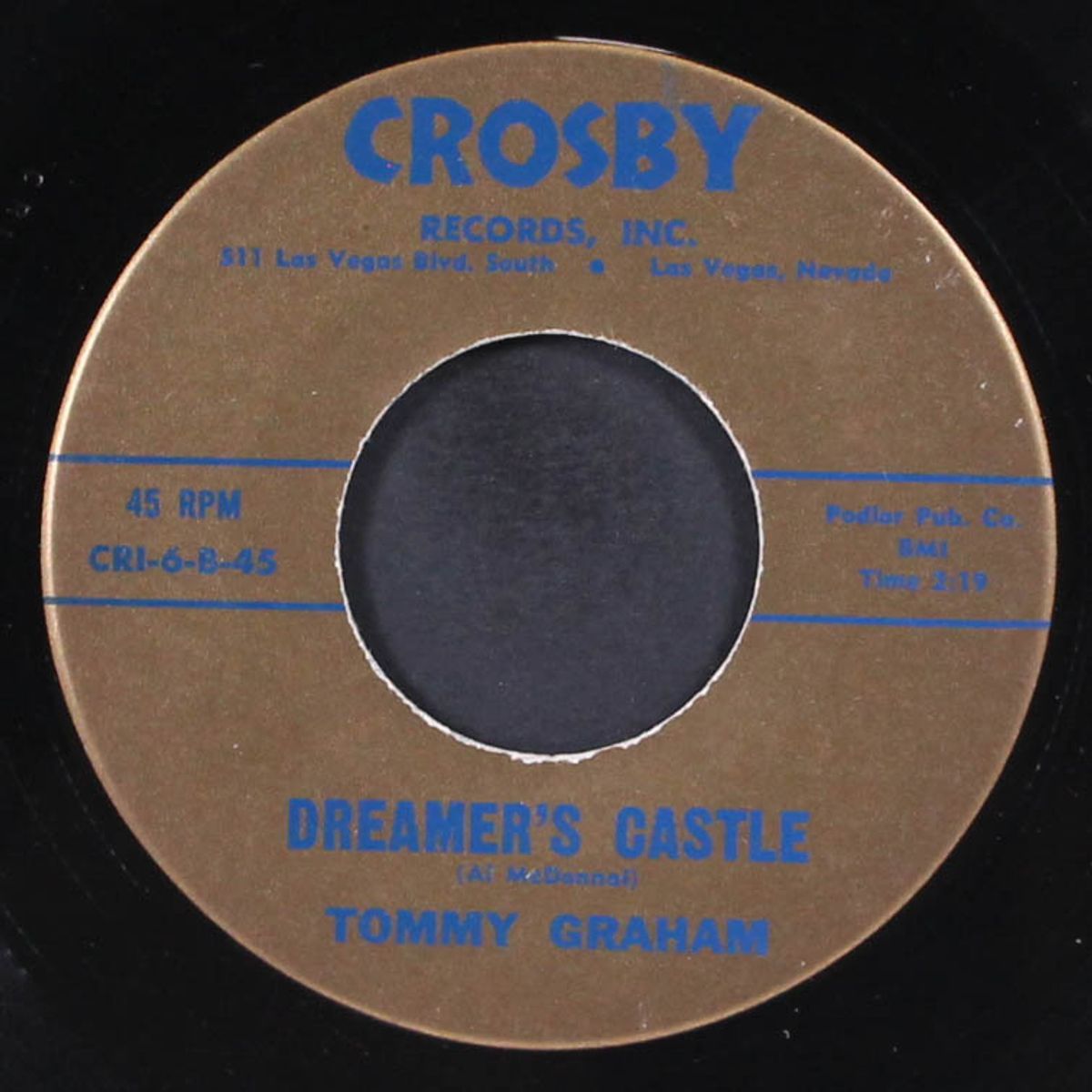 same love story / dreamer's castle by TOMMY GRAHAM