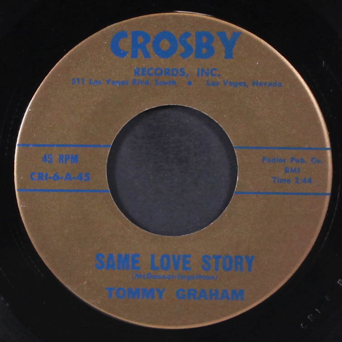 same love story / dreamer's castle by TOMMY GRAHAM