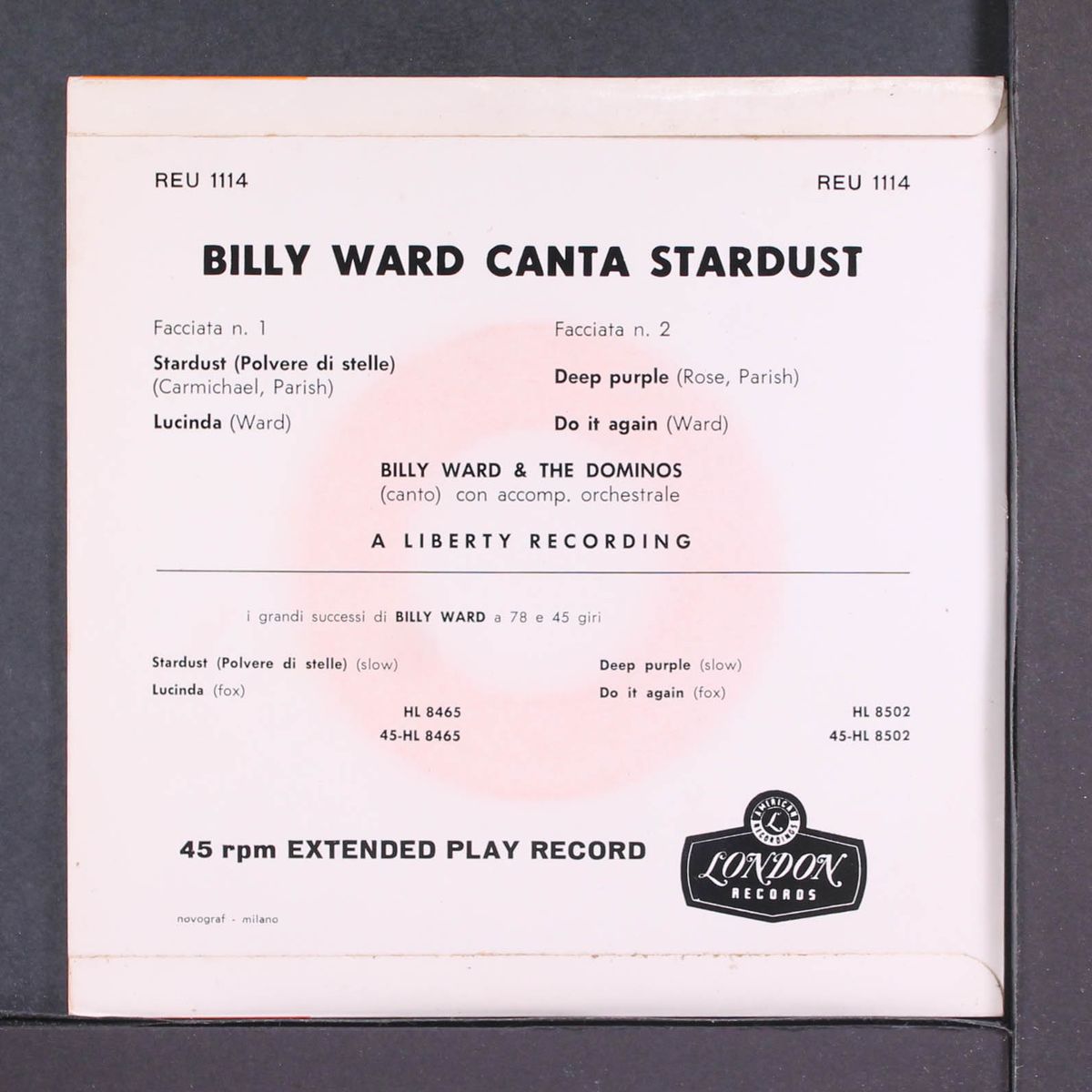 stardust by BILLY WARD & DOMINOES