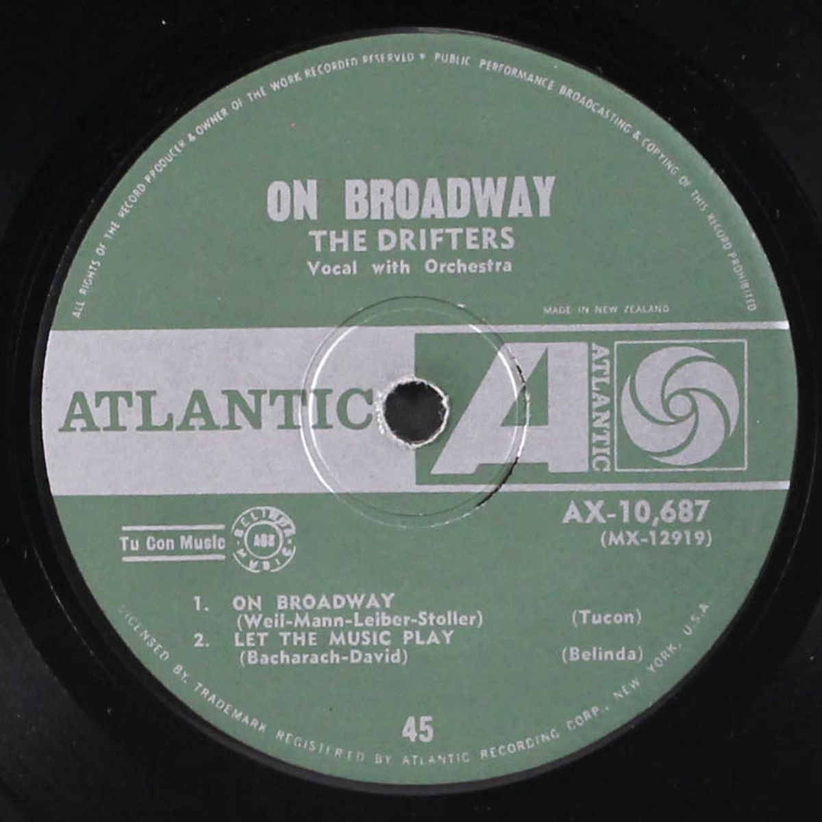 on broadway by DRIFTERS