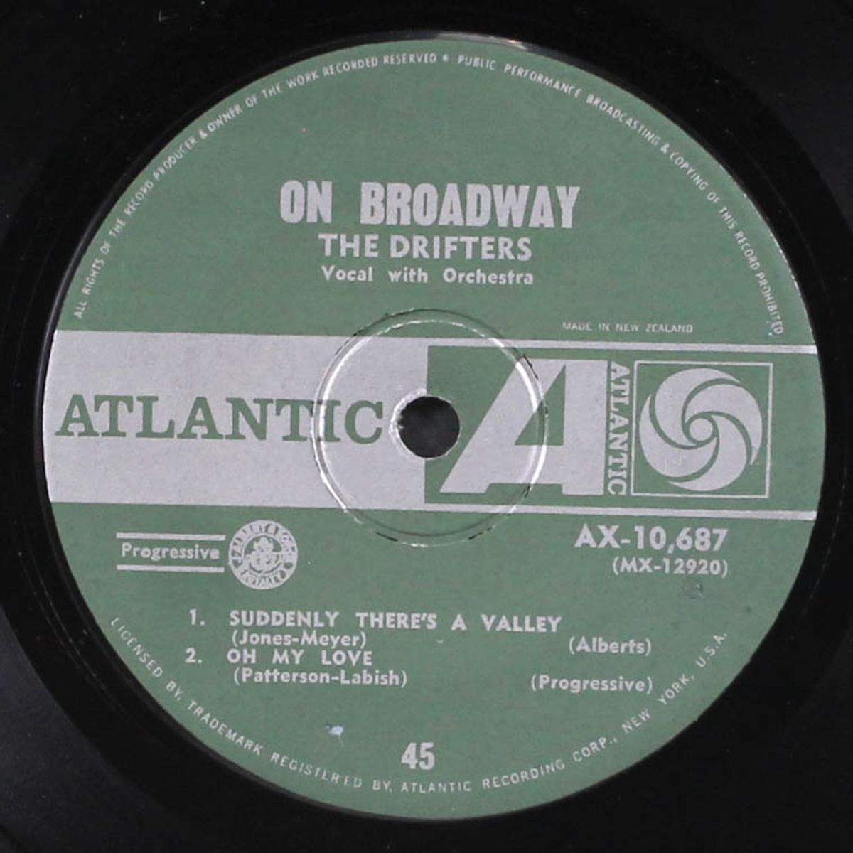 on broadway by DRIFTERS