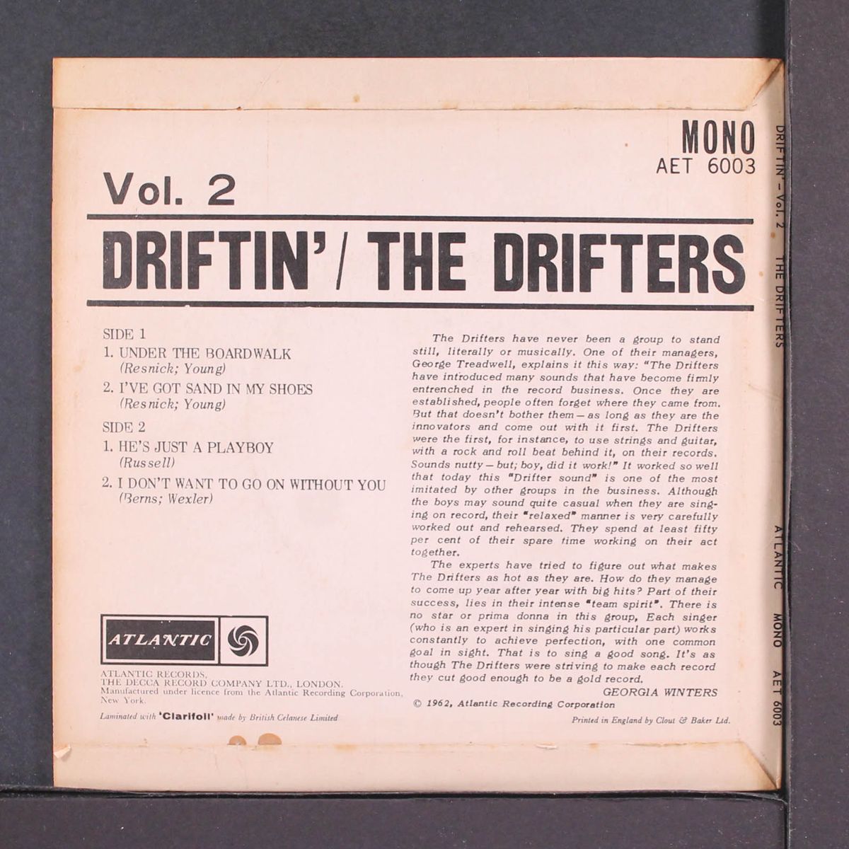 driftin' vol. 2 by DRIFTERS