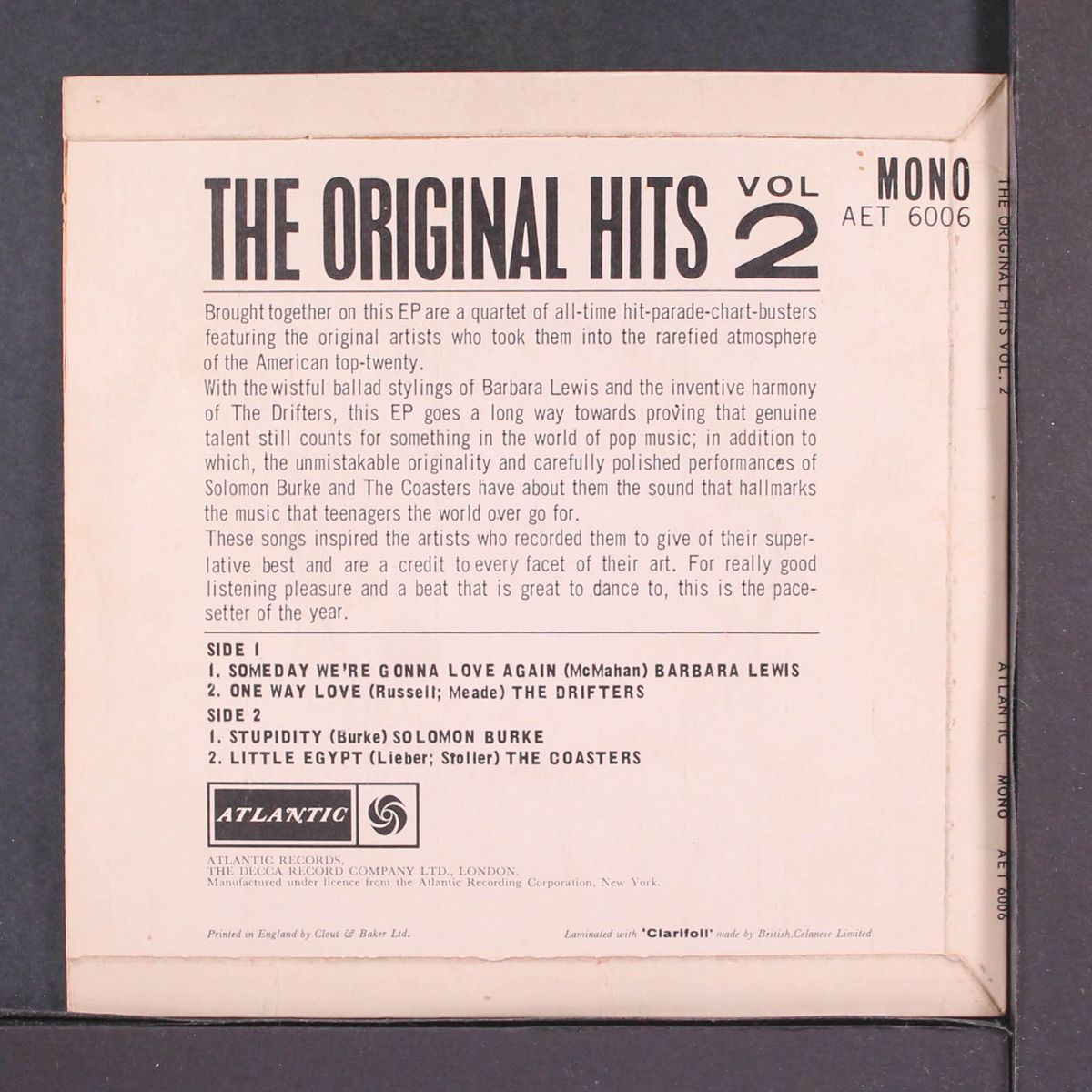 the original hits vol. 2 by VARIOUS