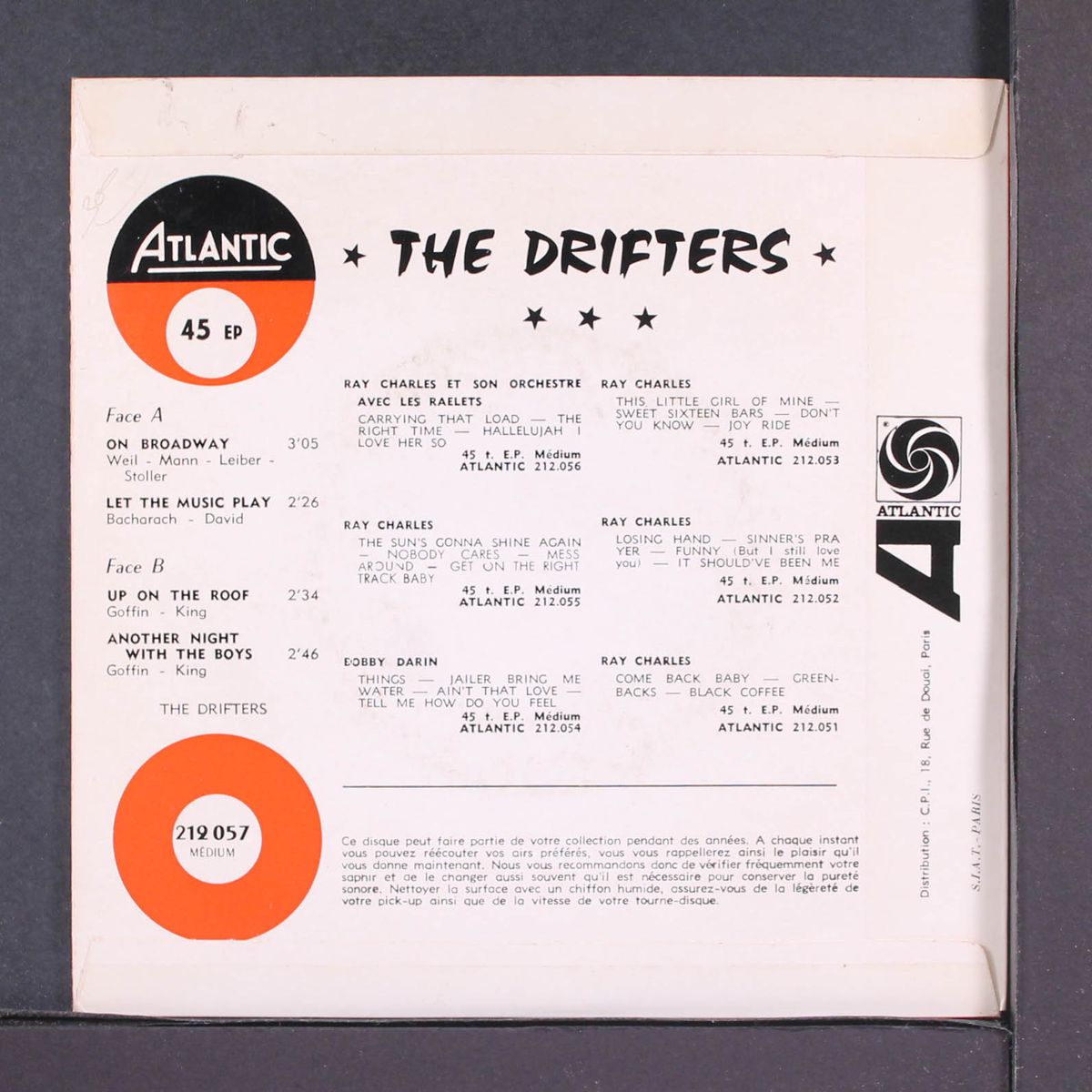 on broadway by DRIFTERS
