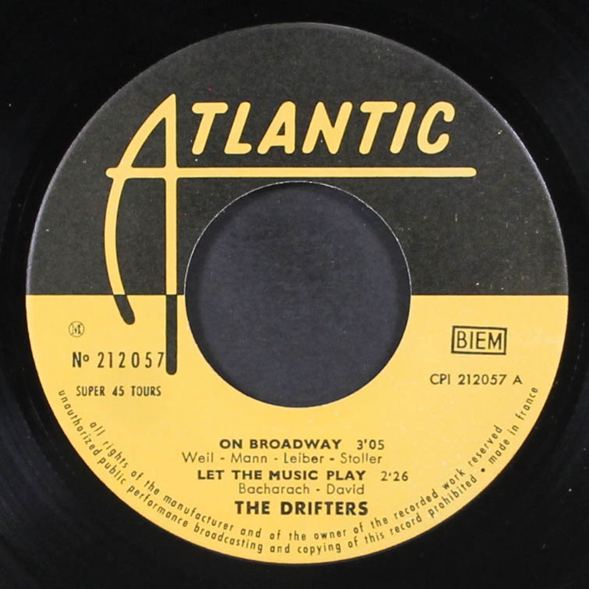 on broadway by DRIFTERS
