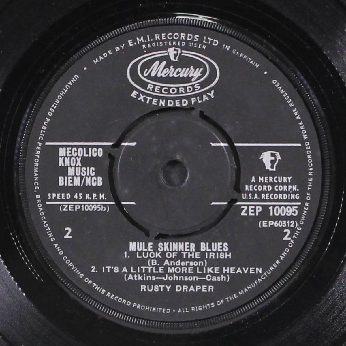 mule skinner blues by RUSTY DRAPER