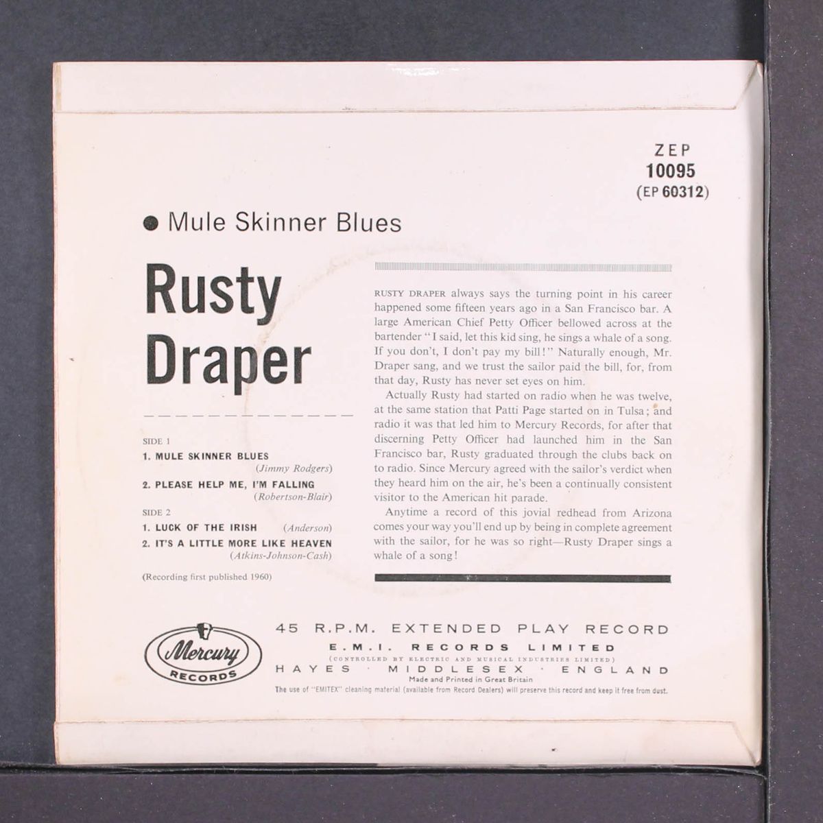 mule skinner blues by RUSTY DRAPER