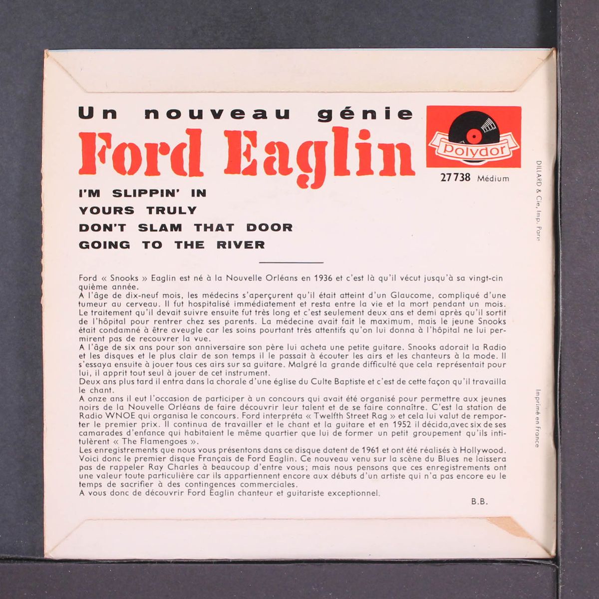 un nouveau genie by FORD EAGLIN