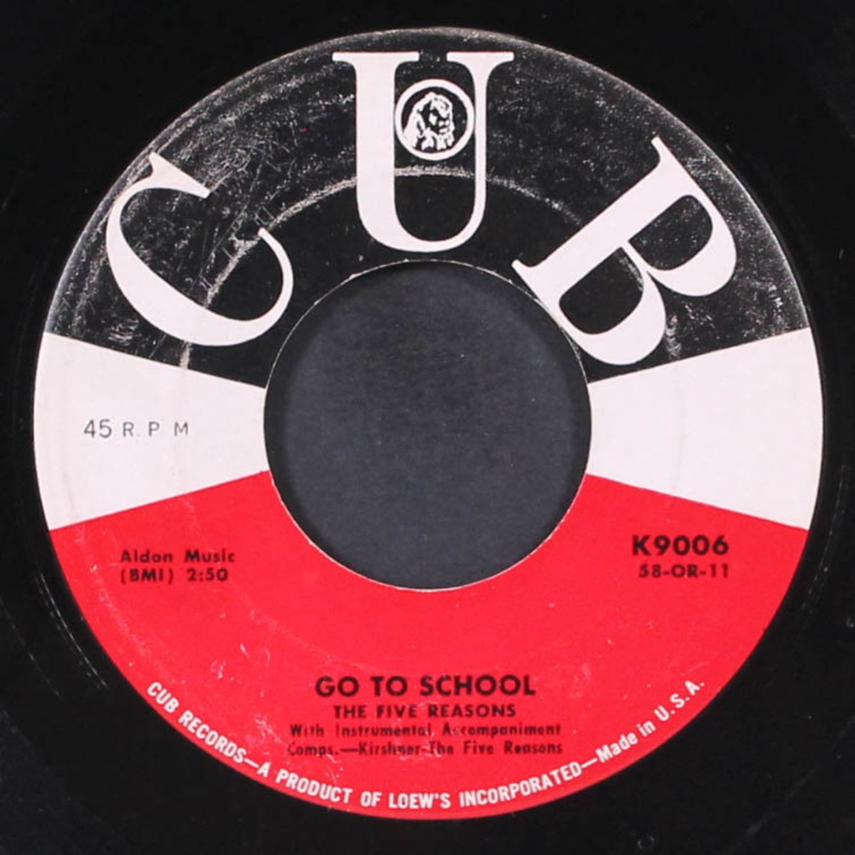 go to school / three o'clock rock by FIVE REASONS