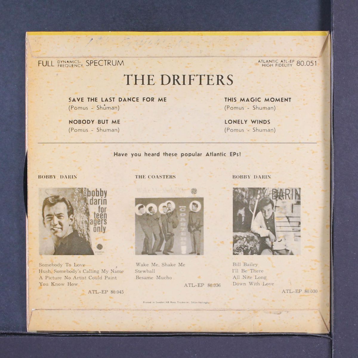 save the last dance for me by DRIFTERS