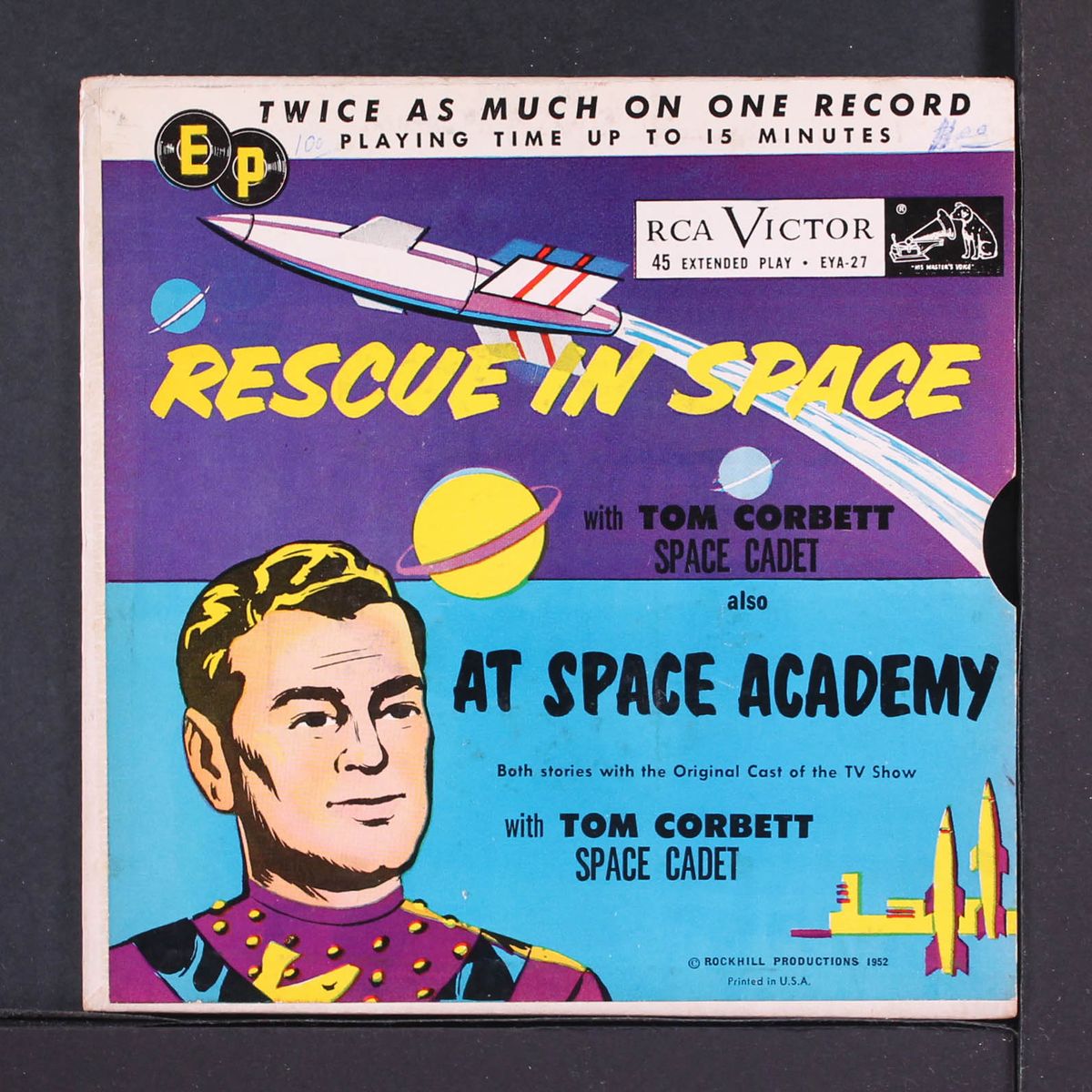 tom corbett space cadet rescue in space by ORIGINAL CAST