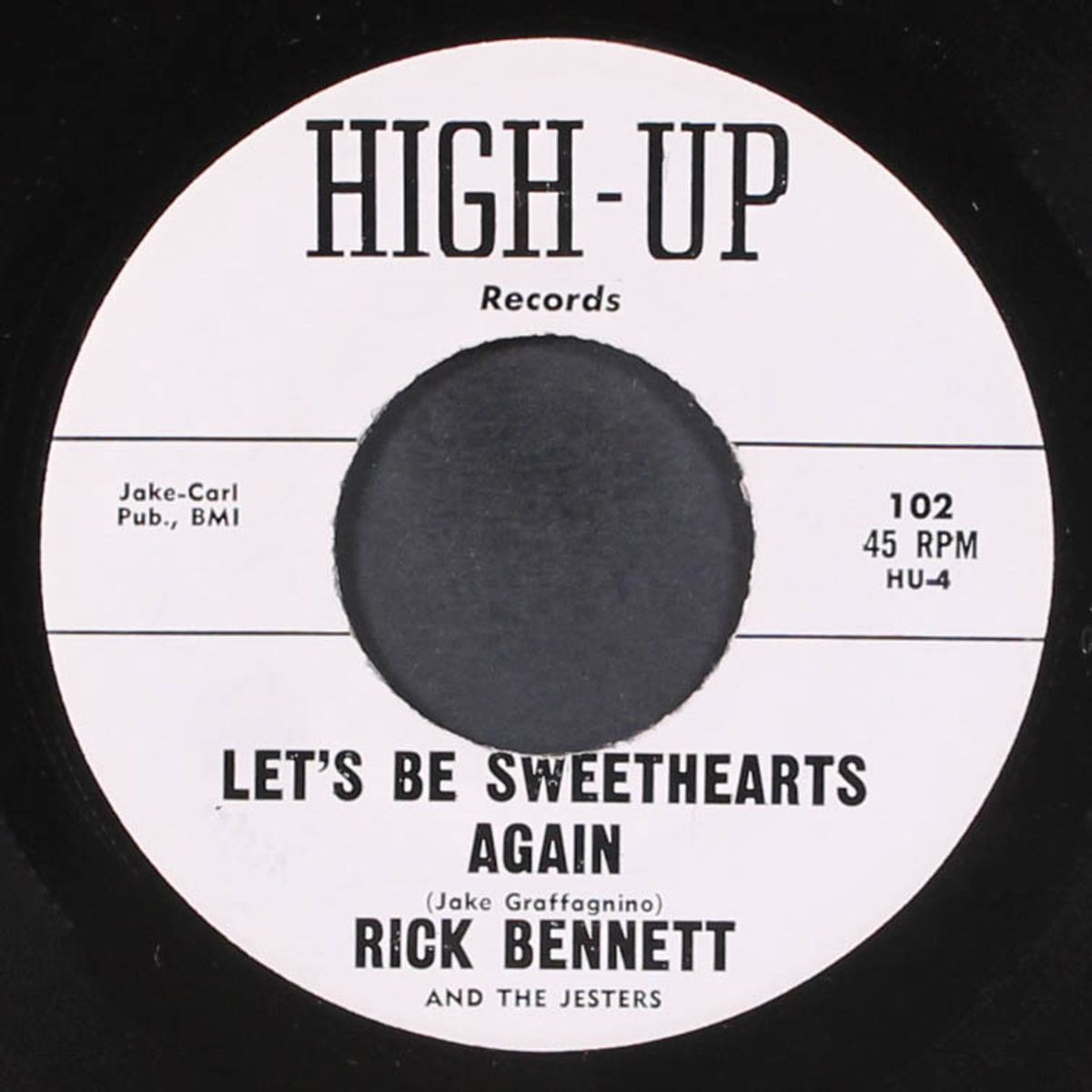 go on home / let's be sweethearts again by RICK BENNETT & JESTERS