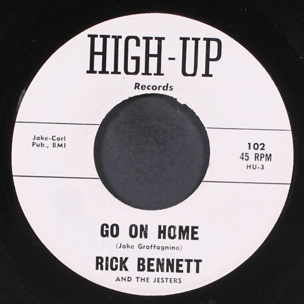 go on home / let's be sweethearts again by RICK BENNETT & JESTERS