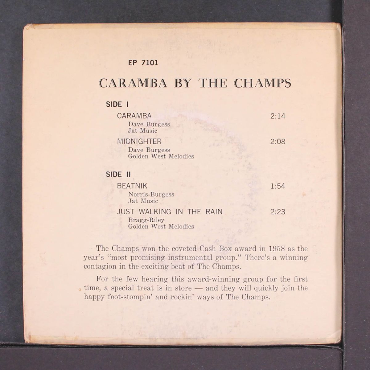 caramba! by CHAMPS