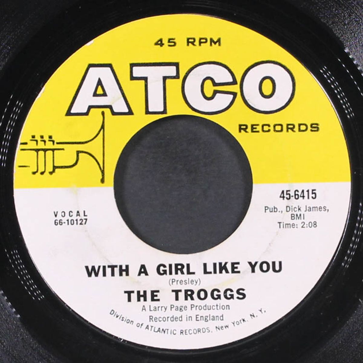 wild thing / with a girl like you by TROGGS