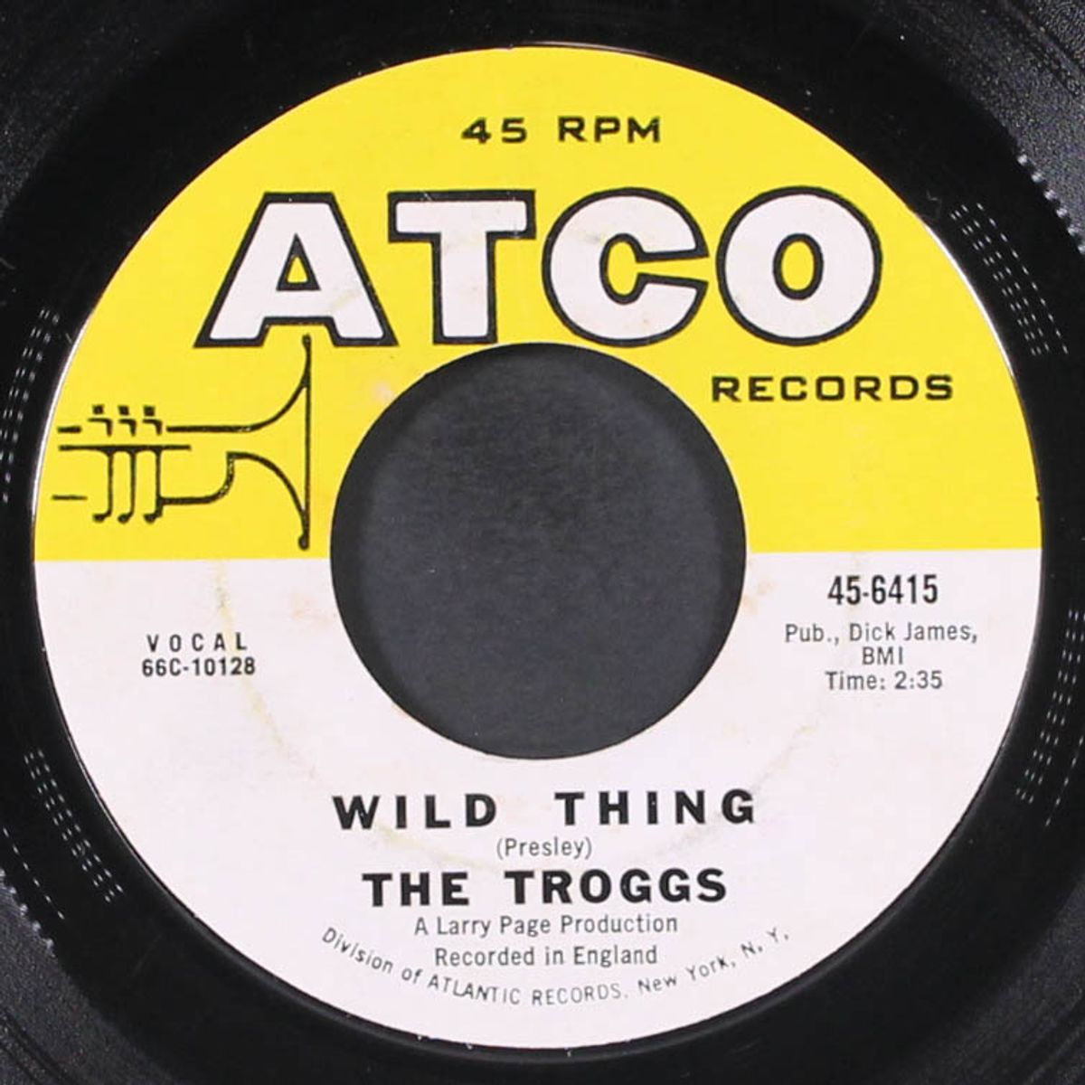 wild thing / with a girl like you by TROGGS
