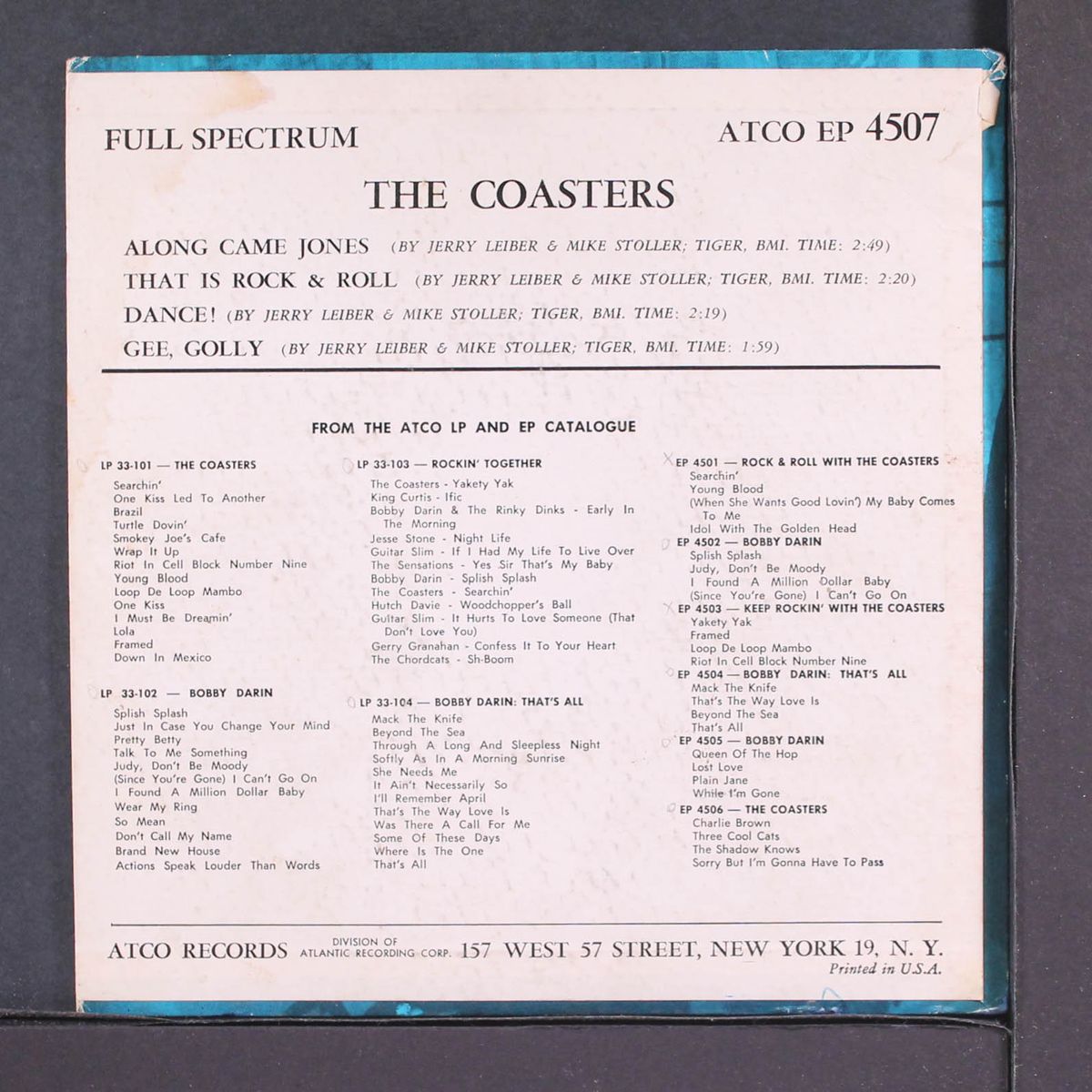 top hits by COASTERS