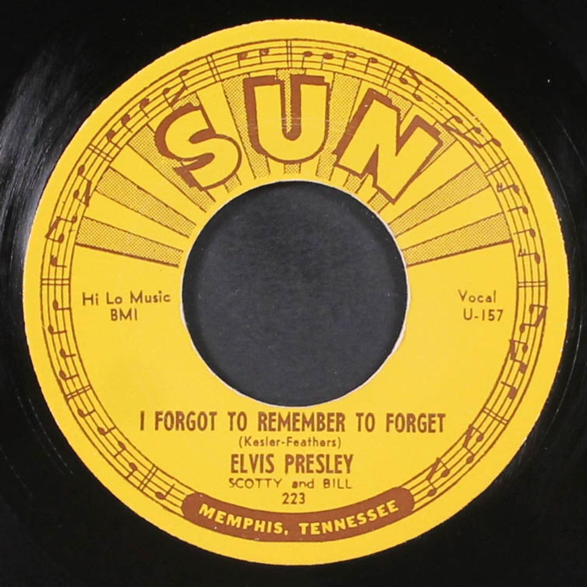 mystery train / i forgot to remember to forget by ELVIS PRESLEY