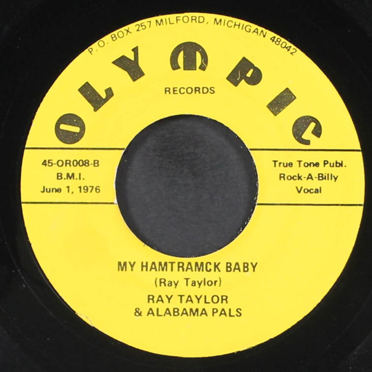 connie lou / my hamtramack baby by RAY TAYLOR