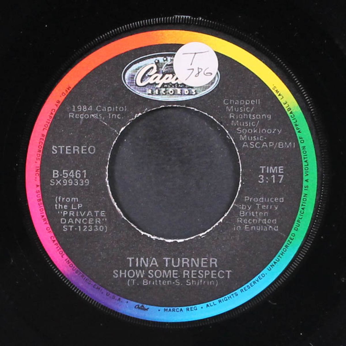 show some respect / let's pretend we'remarried by TINA TURNER