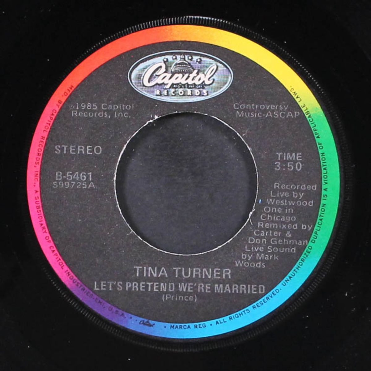 show some respect / let's pretend we'remarried by TINA TURNER