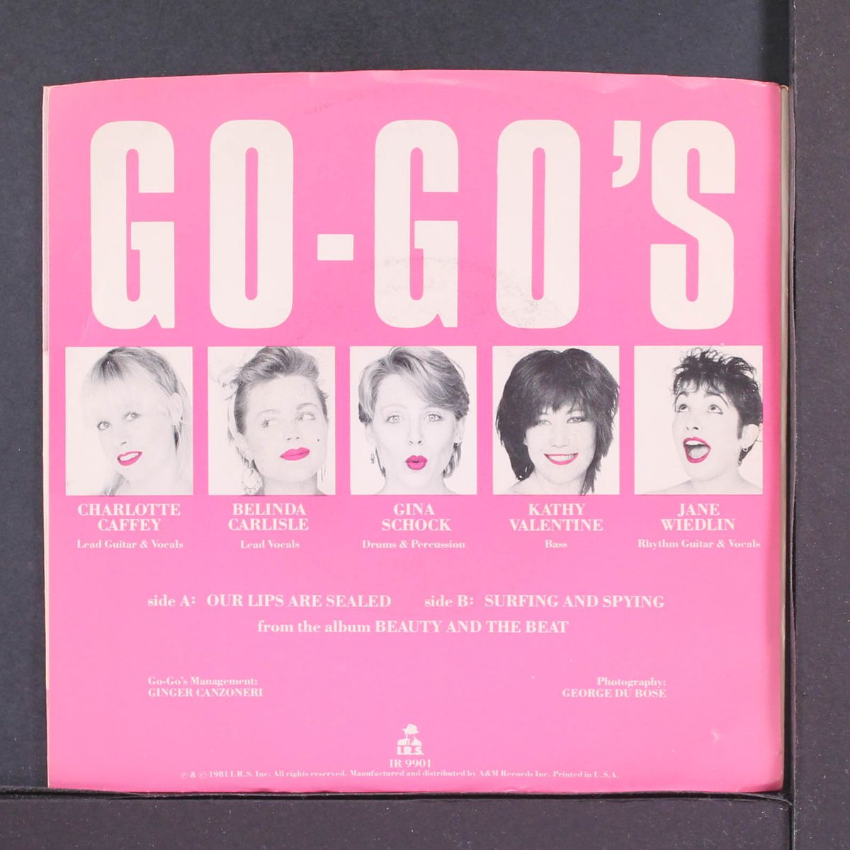 our lips are sealed by GO-GO'S