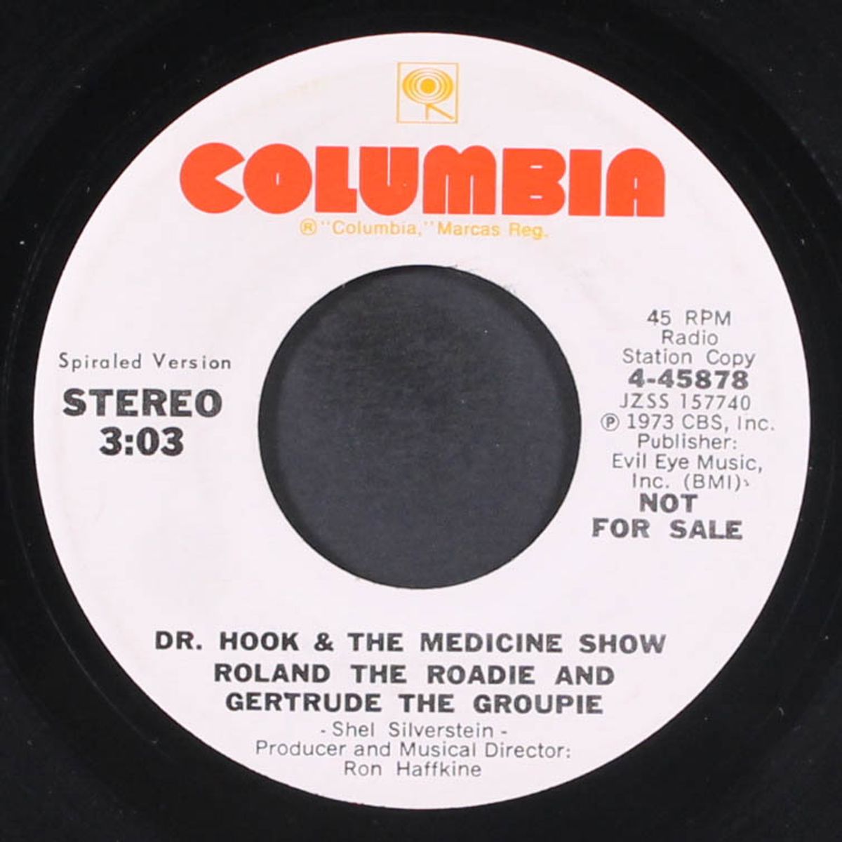roland the roadie and gertrude the groupie / mono by DR. HOOK & THE MEDICINE SHOW