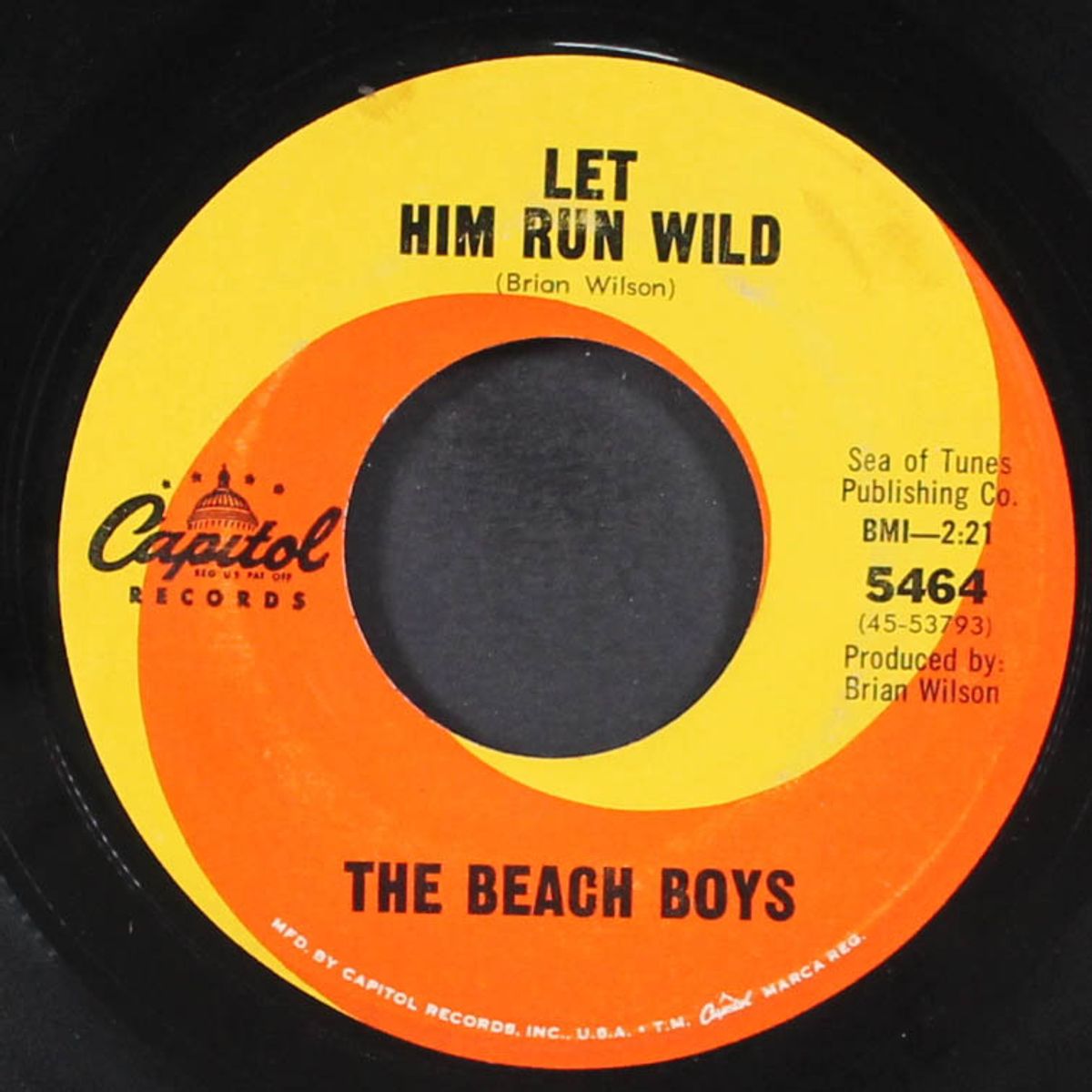 california girls / let him run wild by BEACH BOYS